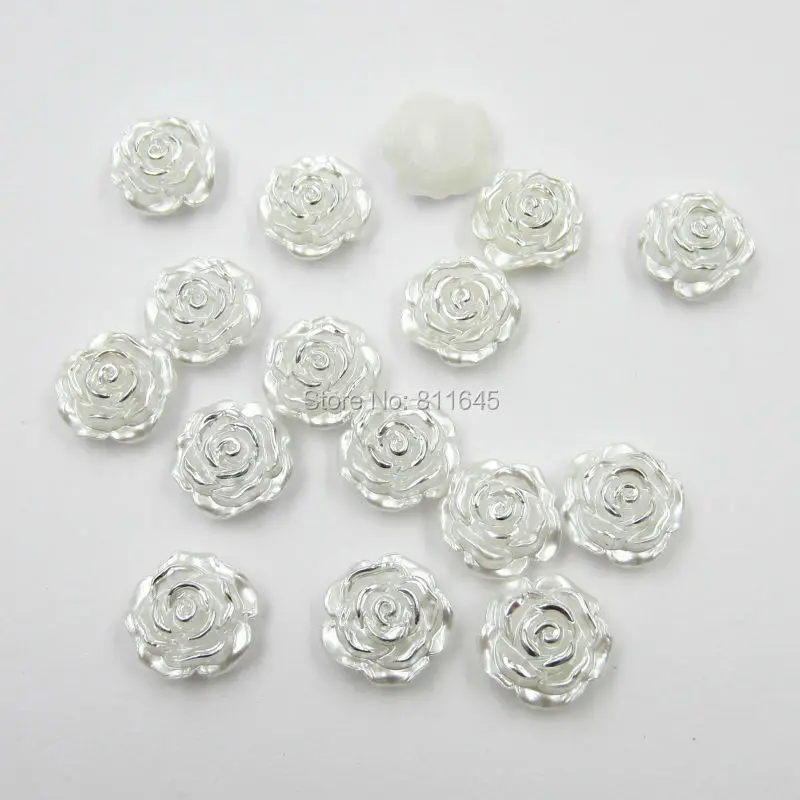 200pcs 15mm White Hot Stamping Plastic Pearl Rose Flower Silver Plated Flatback Beads Scrapbook Craft Decoration
200pcs 15mm White Hot Stamping Plastic Pearl Rose Flower Silver Plated Flatback Beads Scrapbook Craft Decoration