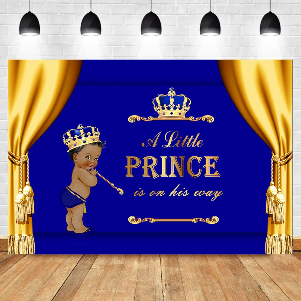 Mocsicka Royal Baby Shower Backdrop Gold Curtain Little Prince Photography Background Royal Blue Baby Shower Party Backdrops
Mocsicka Royal Baby Shower Backdrop Gold Curtain Little Prince Photography Background Royal Blue Baby Shower Party Backdrops
