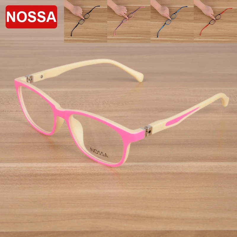 NOSSA New Fashion TR90 Kids Glasses Frame Unisex Cool Designer Eyeglasses For Boys And Girls Delicate Pink Children's Eyewear
NOSSA New Fashion TR90 Kids Glasses Frame Unisex Cool Designer Eyeglasses For Boys And Girls Delicate Pink Children's Eyewear
