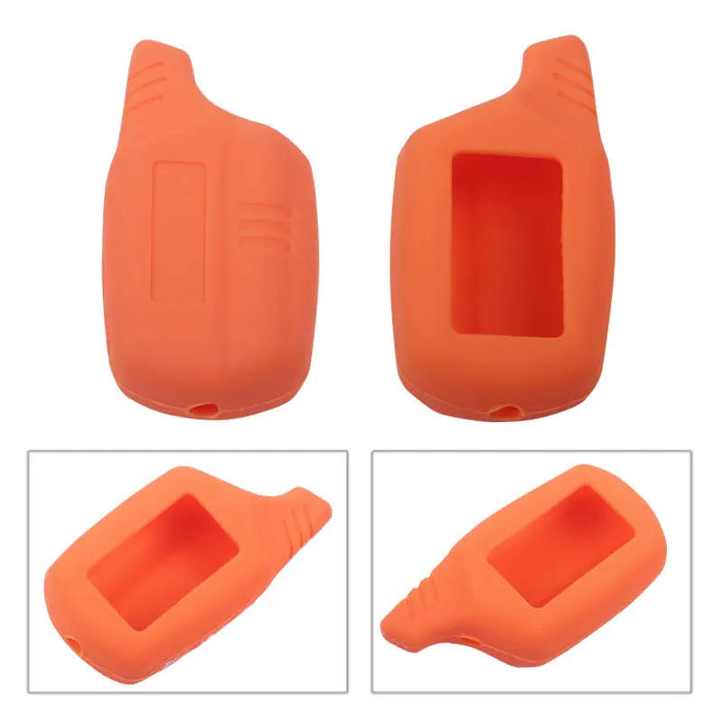 Silicone Rubber Key Cover For Starline B91 B61 A91 A61 KGB FX-5 Jaguar Ez-One LCD Keychain 2 Way Alarm Remote Key Case
Silicone Rubber Key Cover For Starline B91 B61 A91 A61 KGB FX-5 Jaguar Ez-One LCD Keychain 2 Way Alarm Remote Key Case