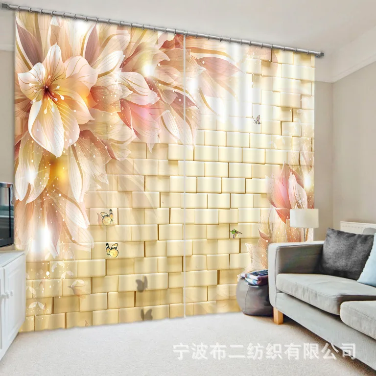 yellow Curtain Luxury Blackout 3D Window Curtains For Living Room Bedroom Drapes Cortinas Rideaux Customized size Cushions cover 
yellow Curtain Luxury Blackout 3D Window Curtains For Living Room Bedroom Drapes Cortinas Rideaux Customized size Cushions cover