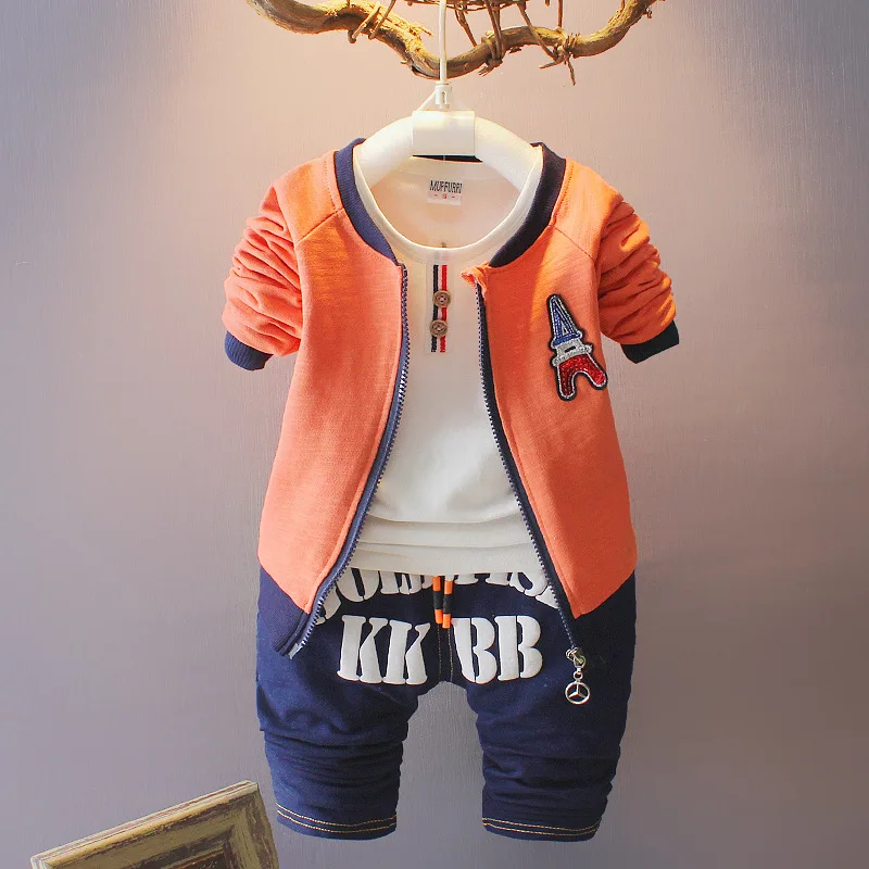 2019 spring new boy and girl T-shirt jacket pants three-piece Children's cotton new T-shirt jacket pants suit casual outfit
2019 spring new boy and girl T-shirt jacket pants three-piece Children's cotton new T-shirt jacket pants suit casual outfit