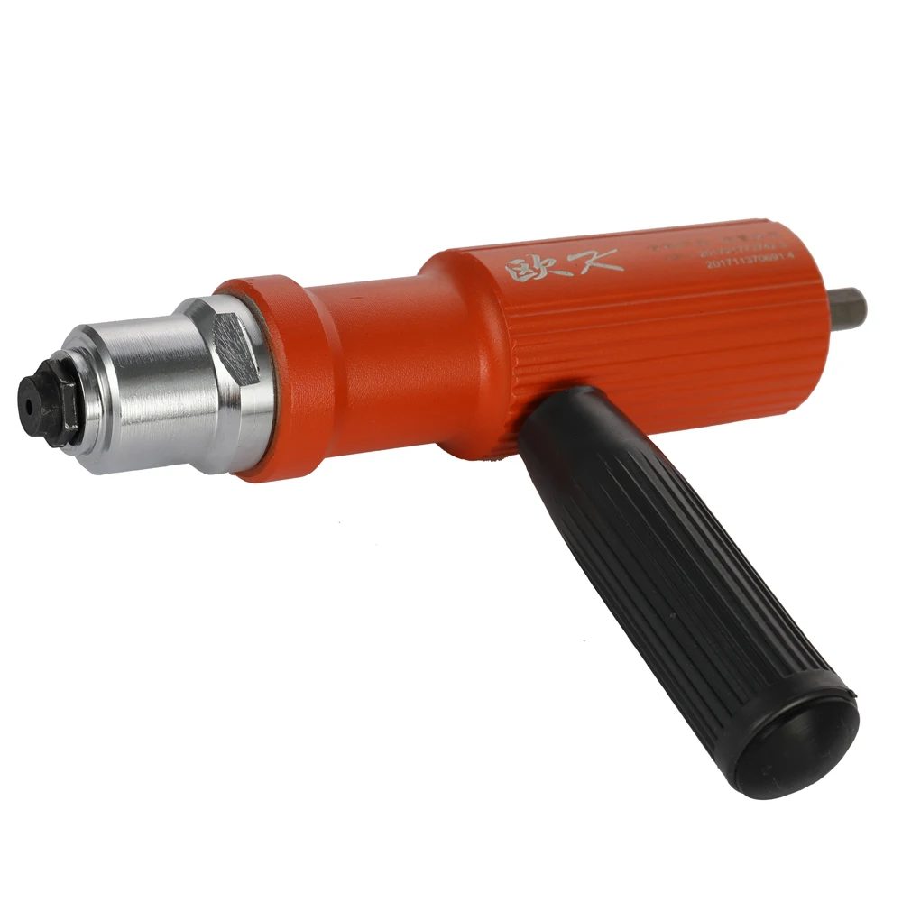 Electric Rivet Nut Gun Riveting Tool Cordless Riveting Drill Adaptor Insert Nut Tools Suitable 3.2-4.8mm Pull Riveting Machine
Electric Rivet Nut Gun Riveting Tool Cordless Riveting Drill Adaptor Insert Nut Tools Suitable 3.2-4.8mm Pull Riveting Machine