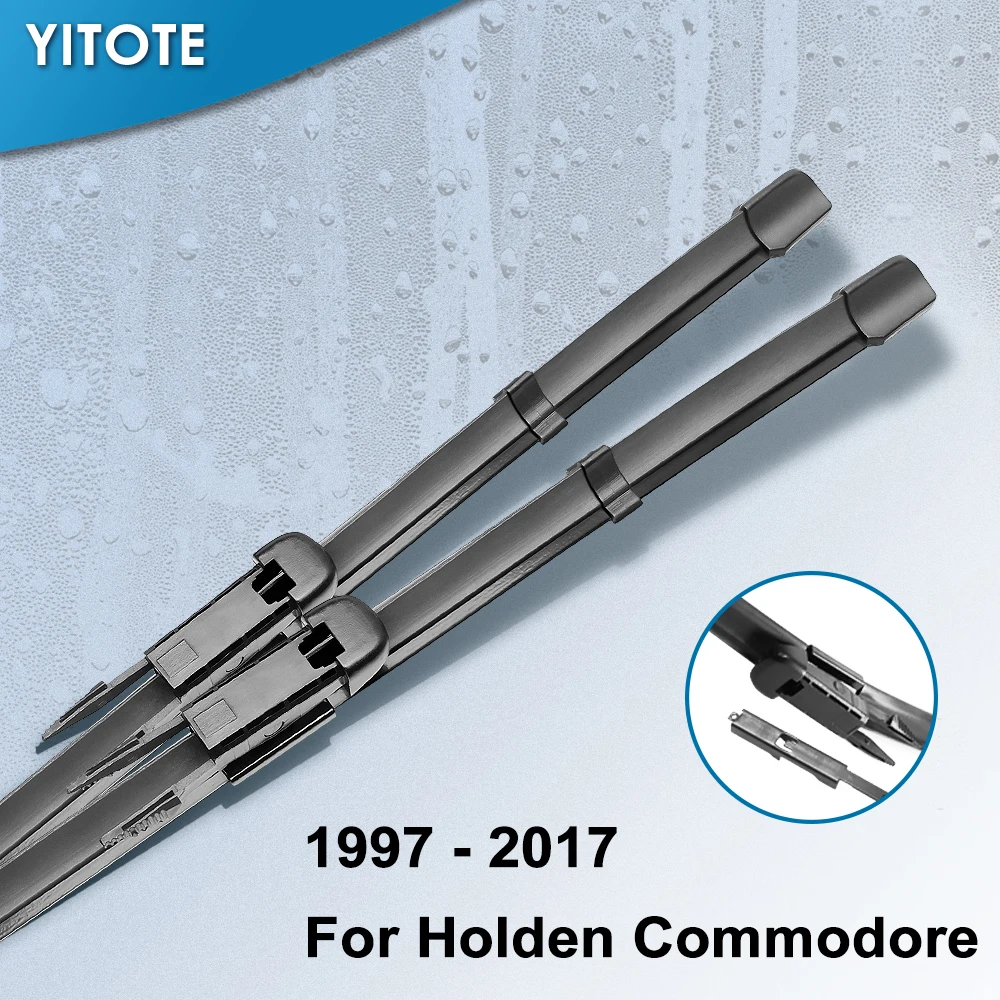 Щетки стеклоочистителя YITOTE для Holden Commodore VT VX VY VZ VE VF Fit Hook / Pinch Tab Arms с 1997 по 2017
Щетки стеклоочистителя YITOTE для Holden Commodore VT VX VY VZ VE VF Fit Hook / Pinch Tab Arms с 1997 по 2017