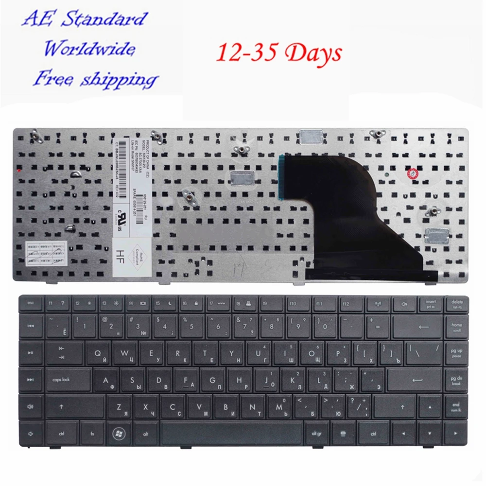 Русская клавиатура для ноутбука HP COMPAQ CQ620 CQ621 CQ625 620 621 625 RU новая Черная|keyboard for hp|laptop