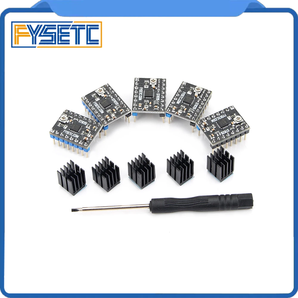 10pcs Stepping Motor Driver Stepstick ST820 Smallest 45V Microstepping Peak Current 2.5A RMS Current 1.5A For RAMPS VS TMC2130
10pcs Stepping Motor Driver Stepstick ST820 Smallest 45V Microstepping Peak Current 2.5A RMS Current 1.5A For RAMPS VS TMC2130