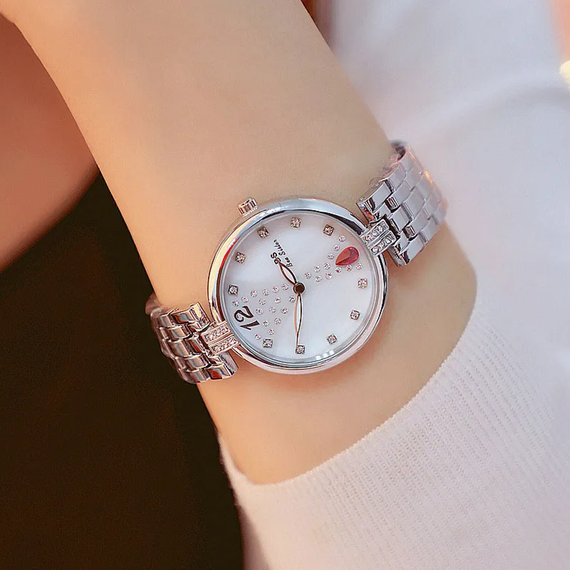 The New Best Selling An Arabic Digital Rhinestone Dial Silver Round Female Watch Fashion Casual Chronograph Bracelet Buckle
The New Best Selling An Arabic Digital Rhinestone Dial Silver Round Female Watch Fashion Casual Chronograph Bracelet Buckle