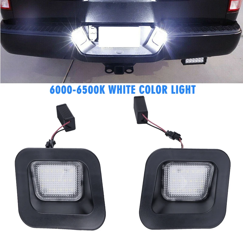 CARLitek авто Led 12В номерной знак огни автомобильный номер задний фонарь для Dodge Ram 1500