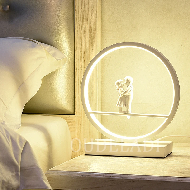 AC 110-240V Modern LED creative design table lamp Kids bedroom study living room cartoon dimmable bedside desk lamp
AC 110-240V Modern LED creative design table lamp Kids bedroom study living room cartoon dimmable bedside desk lamp