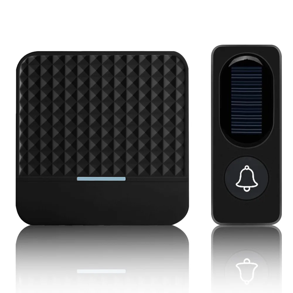 FORECUM Solar Powered Waterproof Wireless DoorBell No Battery EU US UK Plug Smart Door Bell Chime 1 Button 1 Receiver LED Light
FORECUM Solar Powered Waterproof Wireless DoorBell No Battery EU US UK Plug Smart Door Bell Chime 1 Button 1 Receiver LED Light