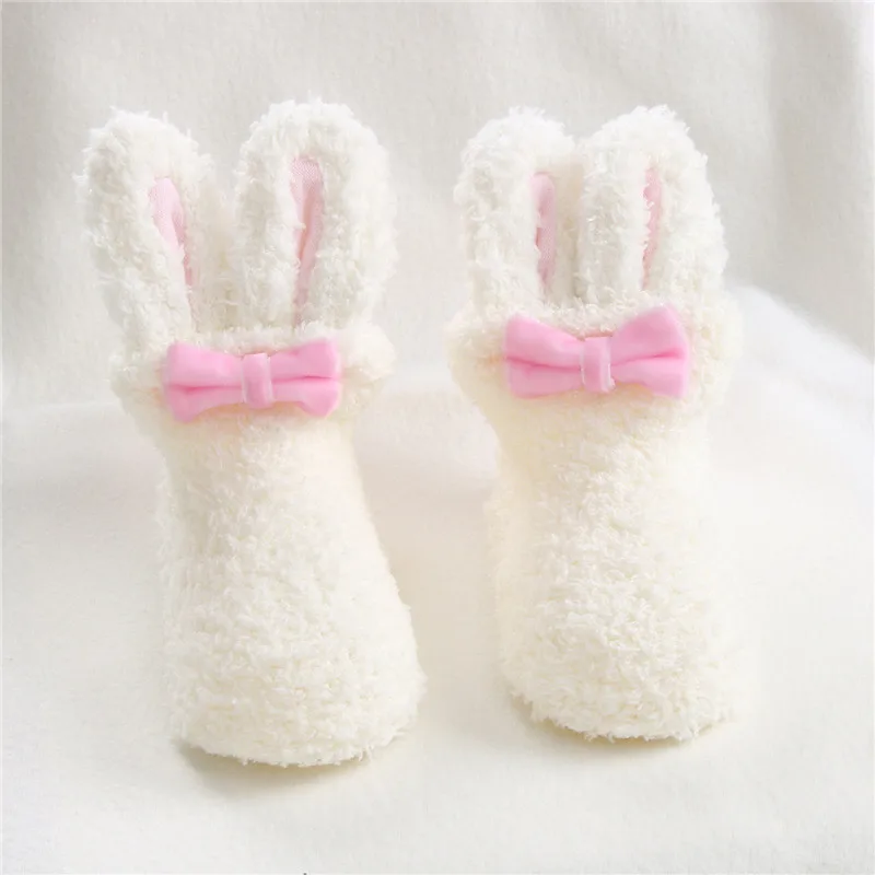 Baby Girls Middle Tube Socks Bowknot Rabbit Modeling Socks Coral Velvet Warm 2018 Autumn Winter Baby Infant Newborn Floor Socks
Baby Girls Middle Tube Socks Bowknot Rabbit Modeling Socks Coral Velvet Warm 2018 Autumn Winter Baby Infant Newborn Floor Socks