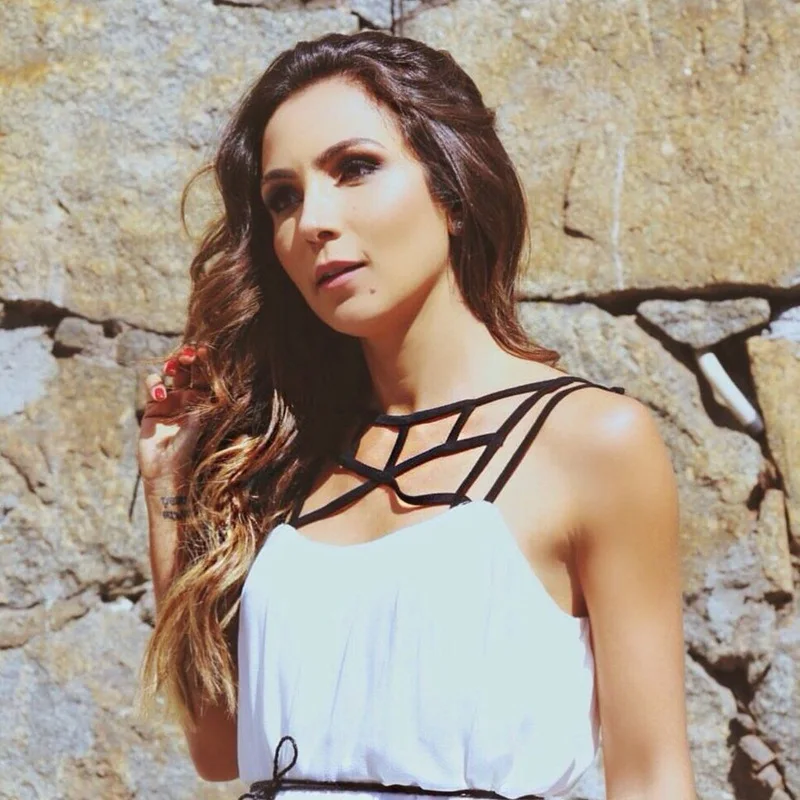 2019 Women Girls New Fashion Sexy Solid Hollow Out Slim Dress Summer Sleeveless Short Mini Tank Dress Hot
2019 Women Girls New Fashion Sexy Solid Hollow Out Slim Dress Summer Sleeveless Short Mini Tank Dress Hot