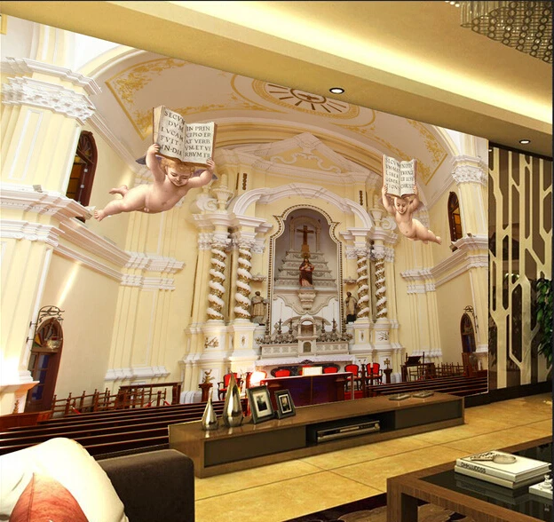 Latest custom 3D large mural,Luxury european-style 3 d angels ,living room tv background bedroom wall wallpaper
Latest custom 3D large mural,Luxury european-style 3 d angels ,living room tv background bedroom wall wallpaper