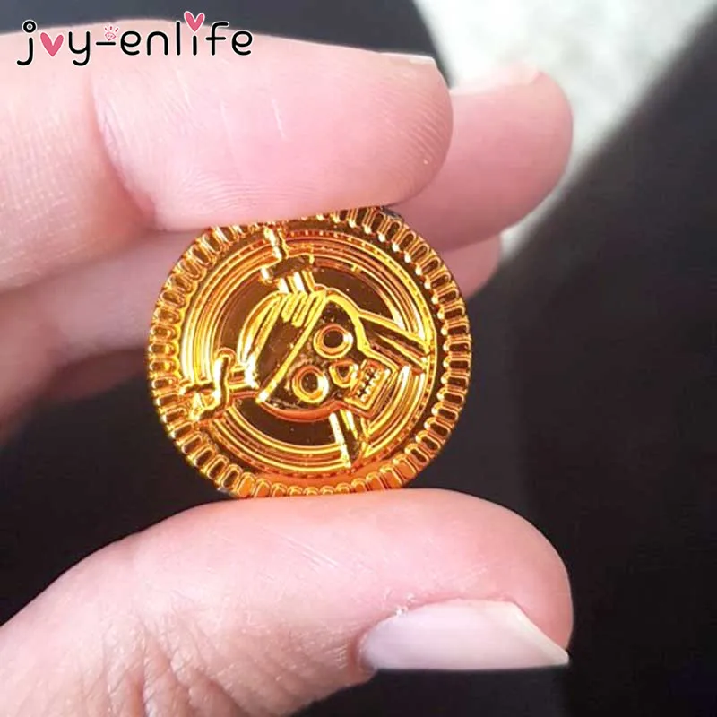 50pcs Pirate Gold Coins Plastic Game Coin Pirate Treasure Game Halloween Play Money Pirate Party Props Kids Children Party Decor
50pcs Pirate Gold Coins Plastic Game Coin Pirate Treasure Game Halloween Play Money Pirate Party Props Kids Children Party Decor