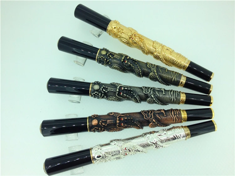 Jinhao The Latest Design Dragon Golden Roller Ball Pen High Quality Hot Selling luxury writing gift pens
Jinhao The Latest Design Dragon Golden Roller Ball Pen High Quality Hot Selling luxury writing gift pens