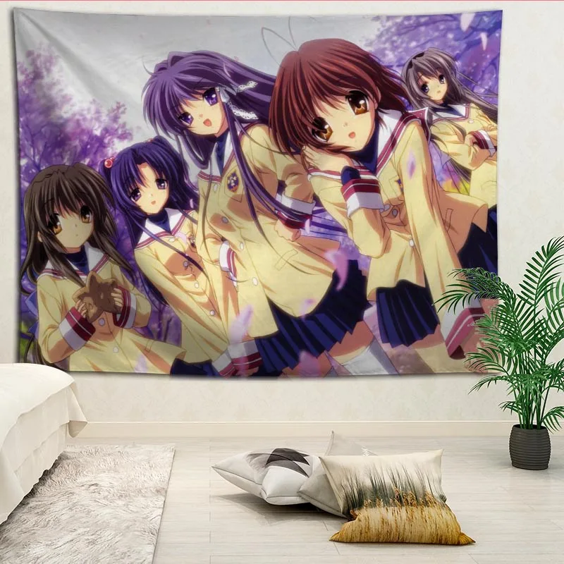 Лидер продаж, настенный гобелен CLANNAD на заказ, украшения для дома, настенные гобелены для гостиной, спальни, больше размеров
Лидер продаж, настенный гобелен CLANNAD на заказ, украшения для дома, настенные гобелены для гостиной, спальни, больше размеров