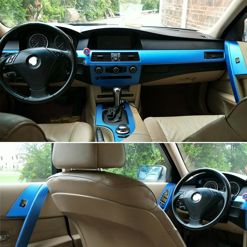 Car-Styling New 5D Carbon Fiber Car Interior Center Console Color Change Molding Sticker Decals For BMW 5 Series E60 2004-2010
Car-Styling New 5D Carbon Fiber Car Interior Center Console Color Change Molding Sticker Decals For BMW 5 Series E60 2004-2010