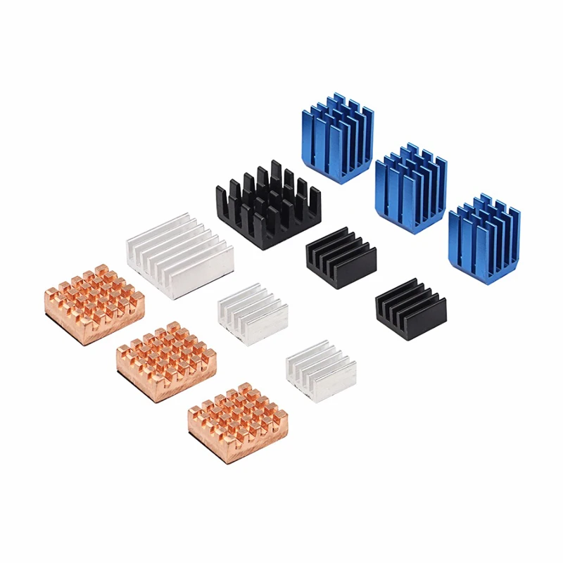 For Raspberry Pi 3 Model B + Plus Heat Sink Copper Aluminum Heatsink Radiator Cooler Kit for Raspberry Pi 3 B+/3 2 Hot Sale
For Raspberry Pi 3 Model B + Plus Heat Sink Copper Aluminum Heatsink Radiator Cooler Kit for Raspberry Pi 3 B+/3 2 Hot Sale