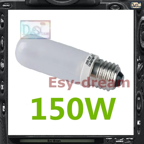 E27 JDD 150W 220V-240V Modeling Bulb Lamp For Oubao EH300 EH600 Godox Jinbei Boling Nicephoto Mini Studio Flash Light PS038
E27 JDD 150W 220V-240V Modeling Bulb Lamp For Oubao EH300 EH600 Godox Jinbei Boling Nicephoto Mini Studio Flash Light PS038