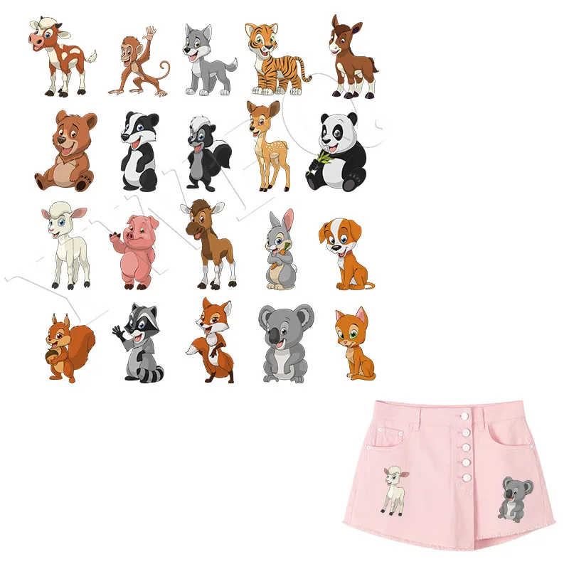 20pcs/lot 3D Animal DIY Patches Clothes Stickers Washable Heat Transfer Patches Easy Print By Household Irons Panda Cat Fox
20pcs/lot 3D Animal DIY Patches Clothes Stickers Washable Heat Transfer Patches Easy Print By Household Irons Panda Cat Fox