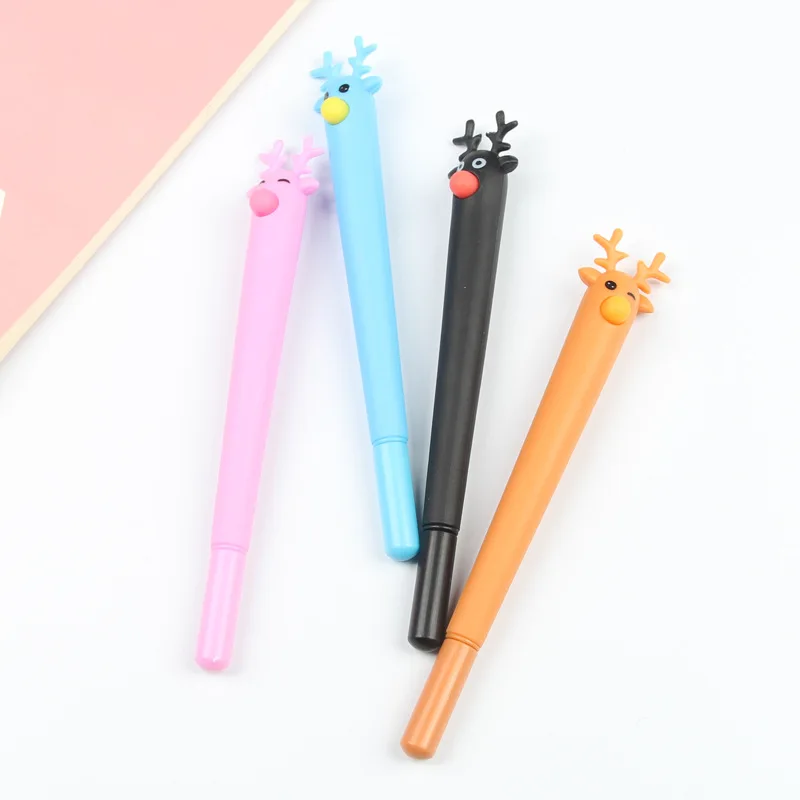 36pcs Creative Lovely Stationery Cartoon Silky Deer Pen Black Stationary Pens Office Supplies Wholesale Stationery
36pcs Creative Lovely Stationery Cartoon Silky Deer Pen Black Stationary Pens Office Supplies Wholesale Stationery