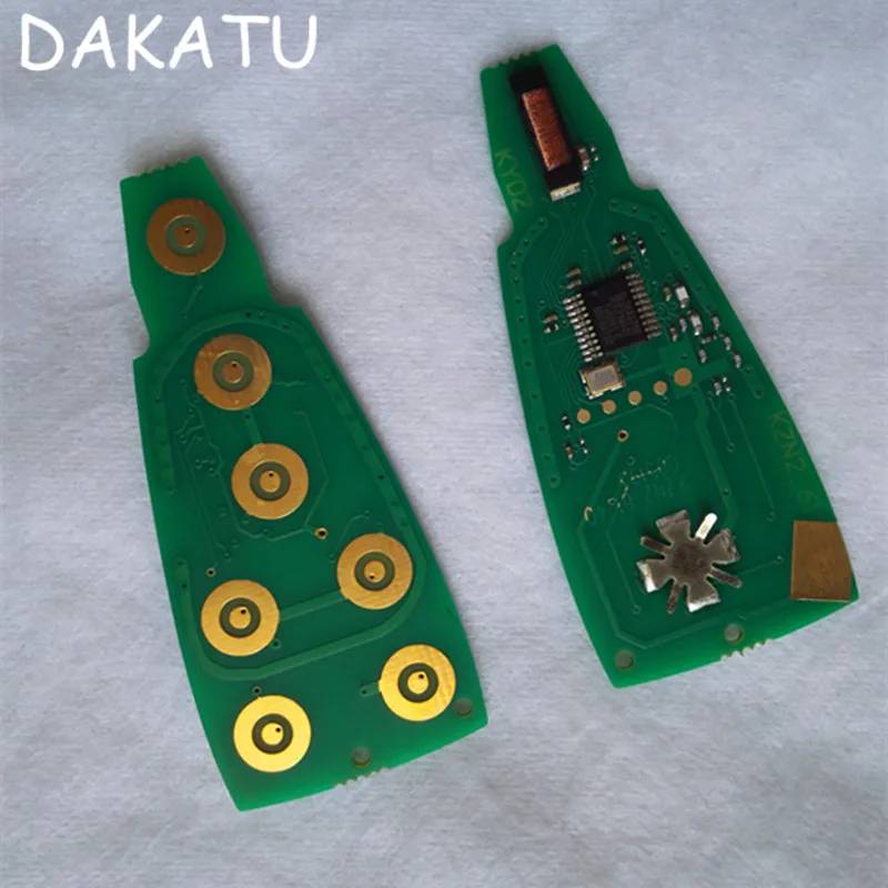DAKATU Electronic Board for Chrysler Dodge Fobik Remote Key 2- 7 Button (433Mhz) old model,small size,used before 2012 year
DAKATU Electronic Board for Chrysler Dodge Fobik Remote Key 2- 7 Button (433Mhz) old model,small size,used before 2012 year