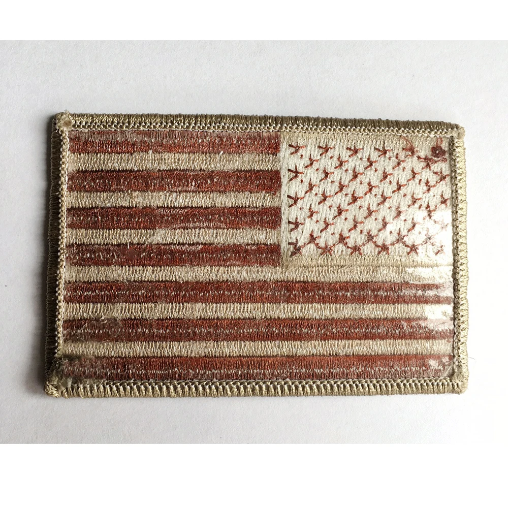 US FLAG EMBROIDERED DESERT TAN SHOULDER BADGE PATCH-34034
US FLAG EMBROIDERED DESERT TAN SHOULDER BADGE PATCH-34034