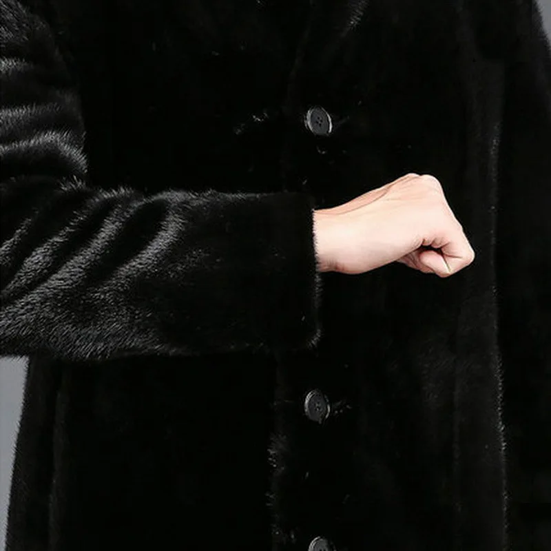 2018 New High Imitation Water Fur Leather Men's Long Full Fake Faux Fur Coat Coat Europe Large Size Jacket Size S-4XL 5XL 6XL
2018 New High Imitation Water Fur Leather Men's Long Full Fake Faux Fur Coat Coat Europe Large Size Jacket Size S-4XL 5XL 6XL
