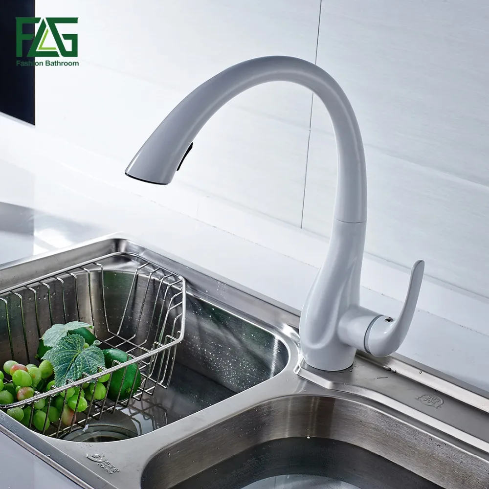 Spring Style White Kitchen Faucet Pull Out Brass Sprayer Swivel Spout Hot Cold Faucets Water Tap Sink Mixer Free Shipping Israel
Spring Style White Kitchen Faucet Pull Out Brass Sprayer Swivel Spout Hot Cold Faucets Water Tap Sink Mixer Free Shipping Israel