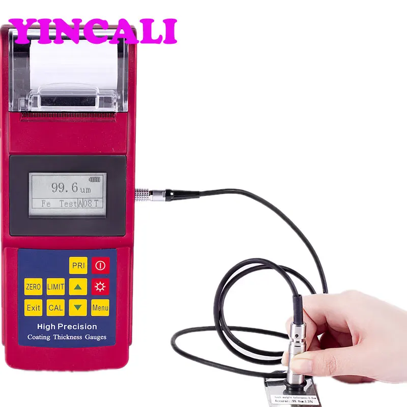 High Precision Paint Coating Thickness Gauge Leeb262 Built-in Printer Operating principle Magnetic induction and Eddy current
High Precision Paint Coating Thickness Gauge Leeb262 Built-in Printer Operating principle Magnetic induction and Eddy current