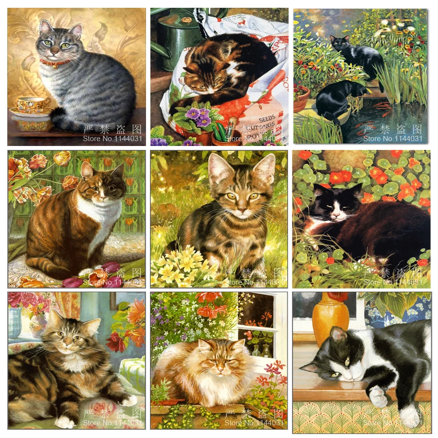 5D Diy Animal Diamond Painting Cross Stitch Diamond Embroidery Cat Full Square Diamonds Mosaic Pictures Of Rhinestones
5D Diy Animal Diamond Painting Cross Stitch Diamond Embroidery Cat Full Square Diamonds Mosaic Pictures Of Rhinestones