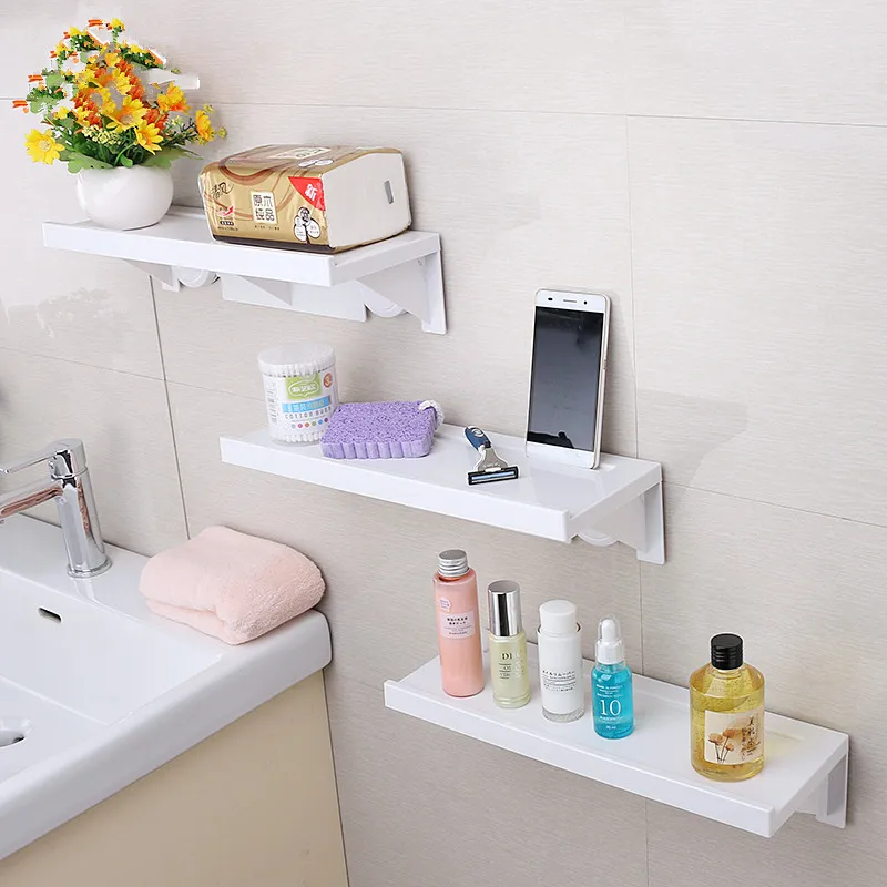Toilet suction wall storage Suction cup bathroom shelf free punching Washing table plastic simple shelf
Toilet suction wall storage Suction cup bathroom shelf free punching Washing table plastic simple shelf