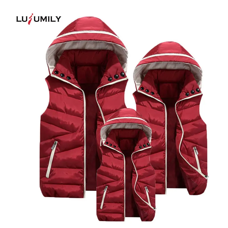 Lusumily Plus Size Women Vest Cotton Wool Collar Hooded Down Vest Removable Hat Female Thicken Winter Warm Black Waistcoat
Lusumily Plus Size Women Vest Cotton Wool Collar Hooded Down Vest Removable Hat Female Thicken Winter Warm Black Waistcoat