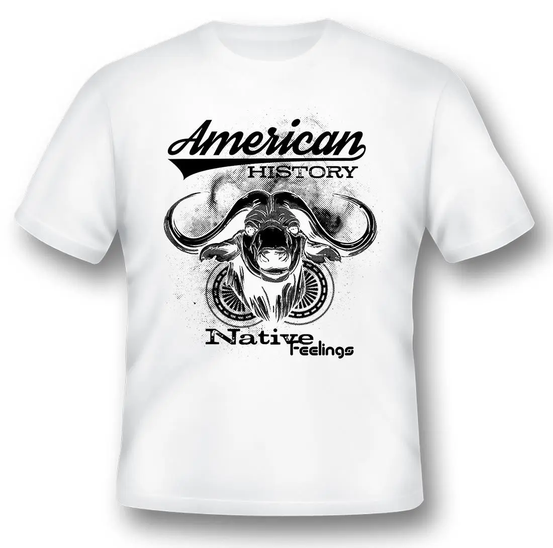 Popular Design American History Black & White t-shirt For Men size S-3XL 100% Cotton
Popular Design American History Black & White t-shirt For Men size S-3XL 100% Cotton