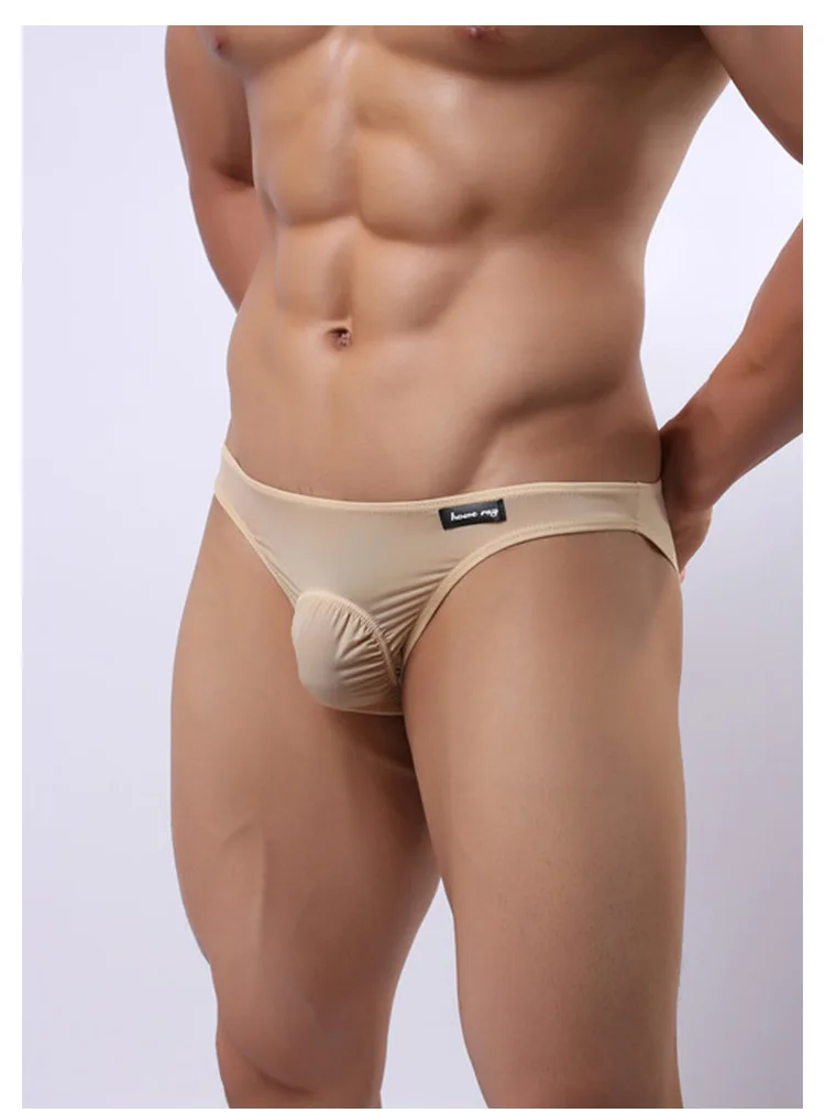 High quality Men's sexy underwearMen Sexy comfortable briefs ultrathin Refreshing ice silk sexy solid underwear 2019 New
High quality Men's sexy underwearMen Sexy comfortable briefs ultrathin Refreshing ice silk sexy solid underwear 2019 New