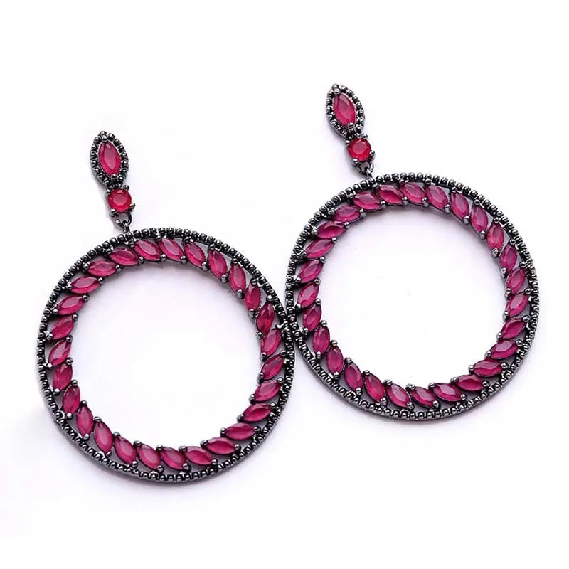 Red Trees Brand New Arrival Round Circle Vintage Drop Earrings With 925 Sterling Silver Needle Women's Sister Gift
Red Trees Brand New Arrival Round Circle Vintage Drop Earrings With 925 Sterling Silver Needle Women's Sister Gift