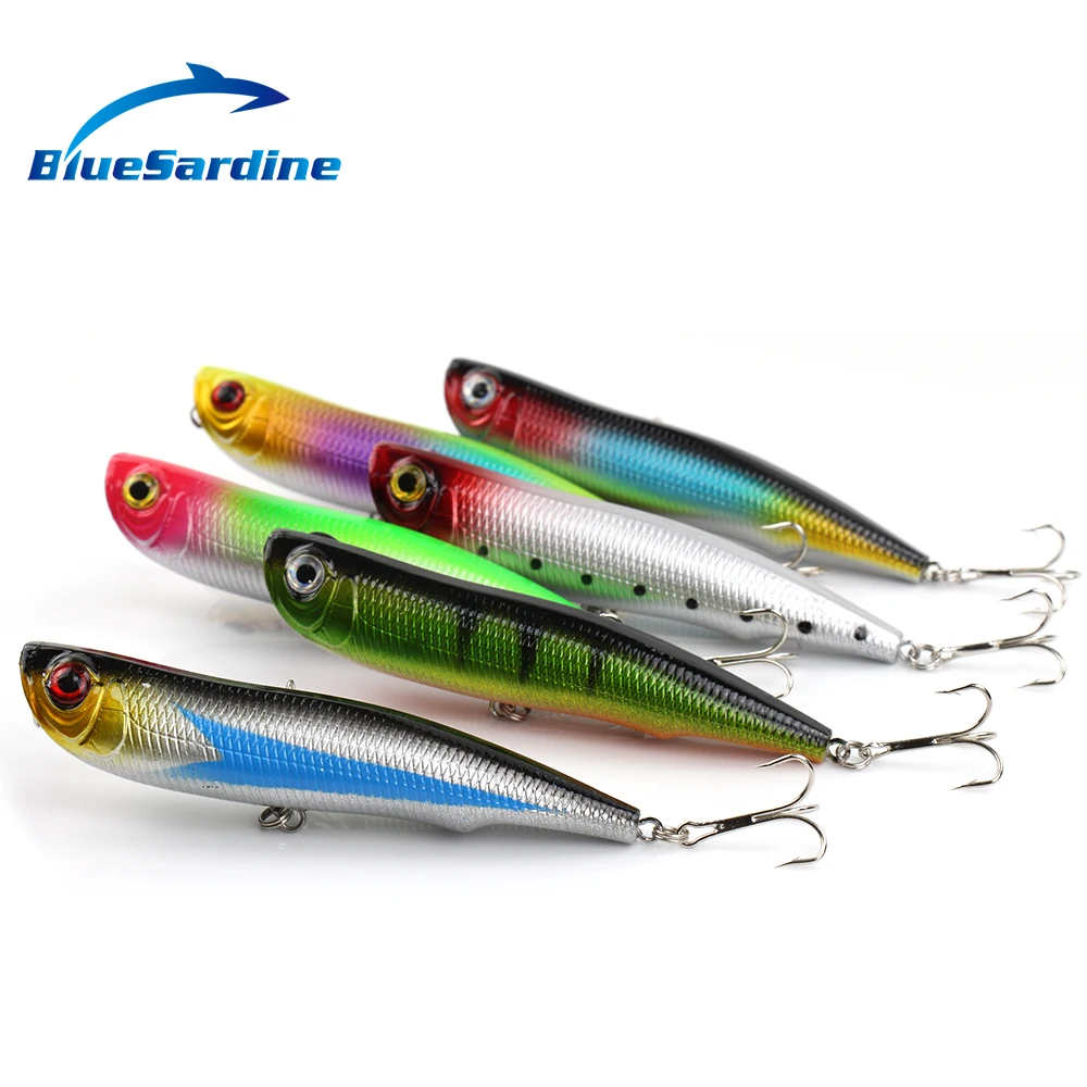 BlueSardine 6PCS 15.8G 12CM Popper Fishing Lures Hard Baits Wobbler Artificial Fishing Tackle Topwater Floating
BlueSardine 6PCS 15.8G 12CM Popper Fishing Lures Hard Baits Wobbler Artificial Fishing Tackle Topwater Floating
