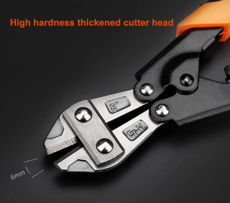 8-inch Steel Bar pliers Bolt Cutters Pliers Cable wire Stripping Crimping tools Cutting Electrician Pliers Hand tools
8-inch Steel Bar pliers Bolt Cutters Pliers Cable wire Stripping Crimping tools Cutting Electrician Pliers Hand tools