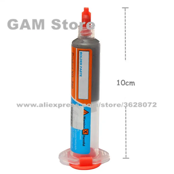 Soldering Paste Flux 10cc Injector BGA PCB IC Chip Reballing welding iron Repair Needle Sn63 Pb37 XG-Z40 35g
Soldering Paste Flux 10cc Injector BGA PCB IC Chip Reballing welding iron Repair Needle Sn63 Pb37 XG-Z40 35g