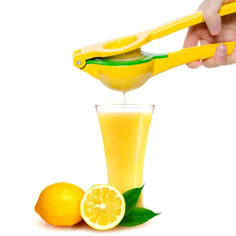 New Lemon Juicer 2 in 1 Hand Held Aluminum Alloy Lemon Orange Citrus Squeezer Press FBE2
New Lemon Juicer 2 in 1 Hand Held Aluminum Alloy Lemon Orange Citrus Squeezer Press FBE2