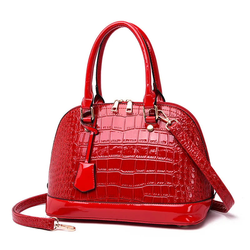 New Arrival Women Handbags European Design Alligator Leather Lady Shoulder Bags Female Girl Brand Luxury Crossbody Shell Bag | Багаж и