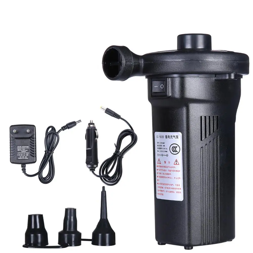 Outdoor Electric Air Pump Fast Filling Camping Portable Car Auto Inflate Air Mattress Pump Rechargeable Car Home Use
Outdoor Electric Air Pump Fast Filling Camping Portable Car Auto Inflate Air Mattress Pump Rechargeable Car Home Use