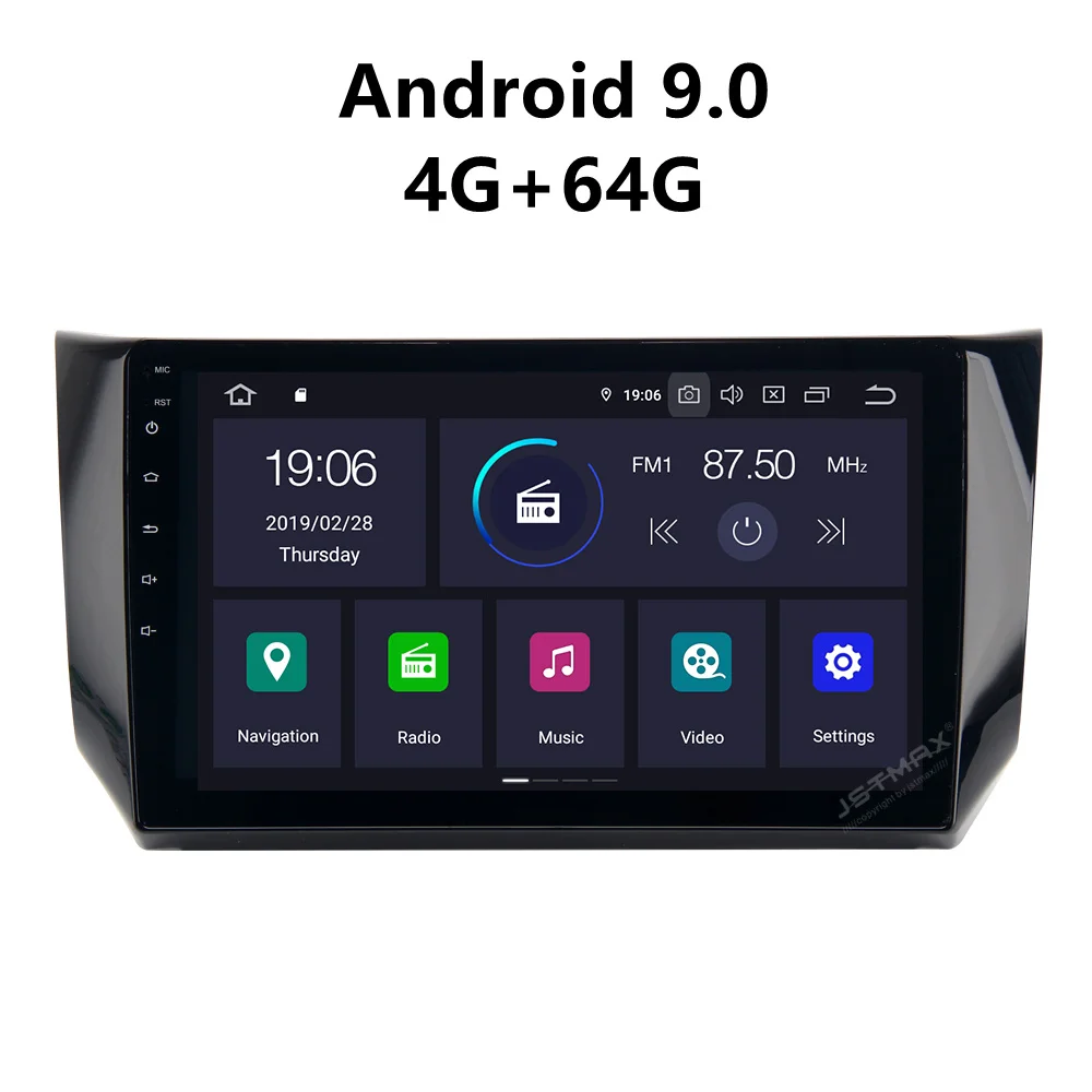 JSTMAX 10.2" Android 9.0 Car GPS Radio Player forNissan Sylphy B17 Sentra North America Pulsar with 4GB+64GB Stereo Multimedia
JSTMAX 10.2" Android 9.0 Car GPS Radio Player forNissan Sylphy B17 Sentra North America Pulsar with 4GB+64GB Stereo Multimedia