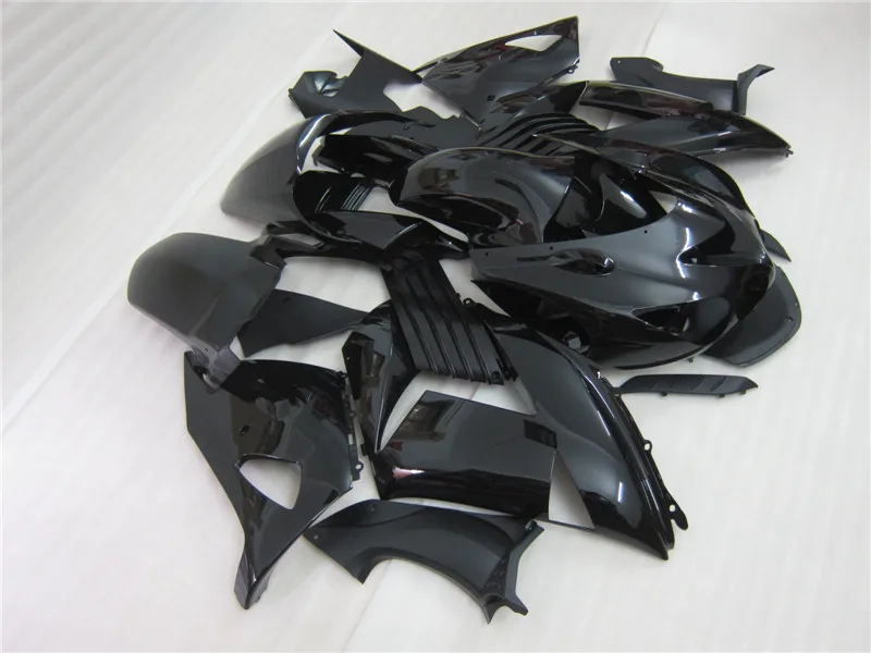 Customize Fairing kits for Kawasaki Injection mold ZX14R 2006 2007 2008-2011 all glossy black ZX 14R 06-11 fairings set FT3
Customize Fairing kits for Kawasaki Injection mold ZX14R 2006 2007 2008-2011 all glossy black ZX 14R 06-11 fairings set FT3