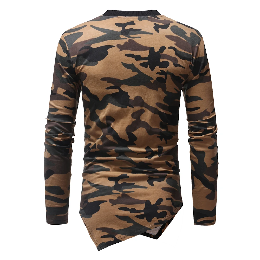 Male 2018 Brand Long Sleeve Stitching Camouflage T Shirt O-Neck Slim Men T-Shirt Tops Fashion Mens Tee Shirt T Shirts
Male 2018 Brand Long Sleeve Stitching Camouflage T Shirt O-Neck Slim Men T-Shirt Tops Fashion Mens Tee Shirt T Shirts