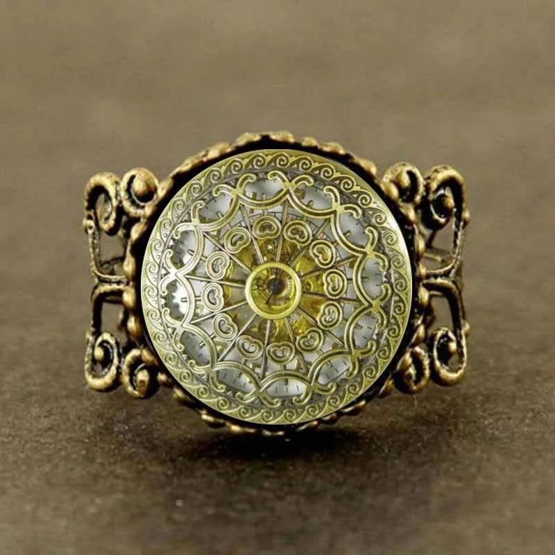 Bronze brass Ring clock keep time mechanical hand wind for mens man 2016 flower net white face antique
Bronze brass Ring clock keep time mechanical hand wind for mens man 2016 flower net white face antique