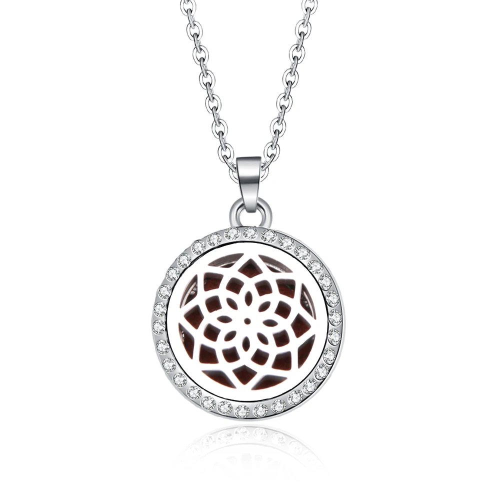 Kaleidoscope Aroma Necklace Magnetic Stainless Steel Aromatherapy Essential Oil Diffuser Perfume Locket Pendant Aroma jewelry
Kaleidoscope Aroma Necklace Magnetic Stainless Steel Aromatherapy Essential Oil Diffuser Perfume Locket Pendant Aroma jewelry
