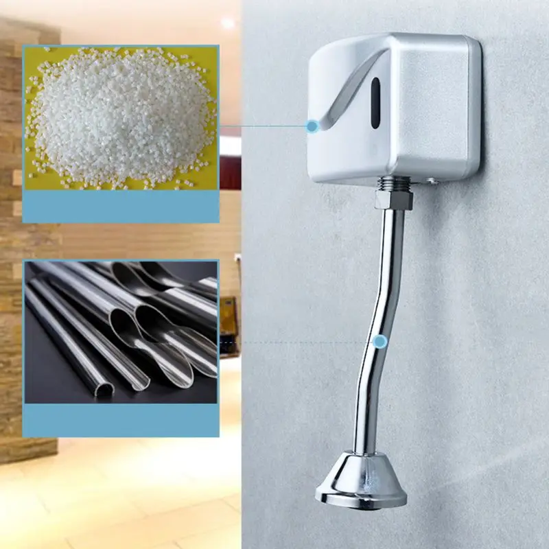 Bathroom Toilet Automatic Electric Urinal Flush Valve Sensor Infrared Touchless Exposed Wall Mount DC 6V Accessories
Bathroom Toilet Automatic Electric Urinal Flush Valve Sensor Infrared Touchless Exposed Wall Mount DC 6V Accessories