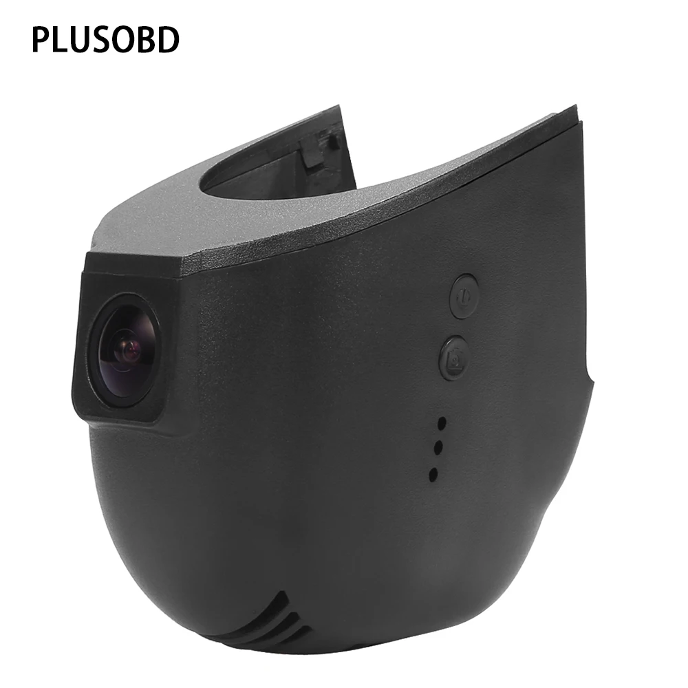 PLUSOBD беспроводная видеокамера HD 1080P для Audi S5 S7 S8 A1 A3 A4 A5 A6 A7 Q3 Q5 с обнаружением