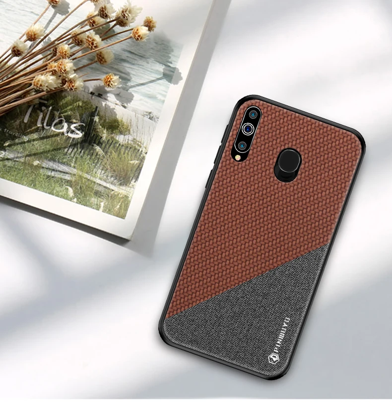 Original PINWUYO Honors Case for Samsung Galaxy M30 Braid Design Cloth Soft Frame Hard Protective Phone Case Cover
Original PINWUYO Honors Case for Samsung Galaxy M30 Braid Design Cloth Soft Frame Hard Protective Phone Case Cover